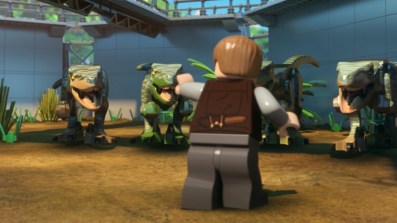 lego jurassic world mini series